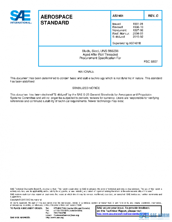 SAE AS7481C PDF