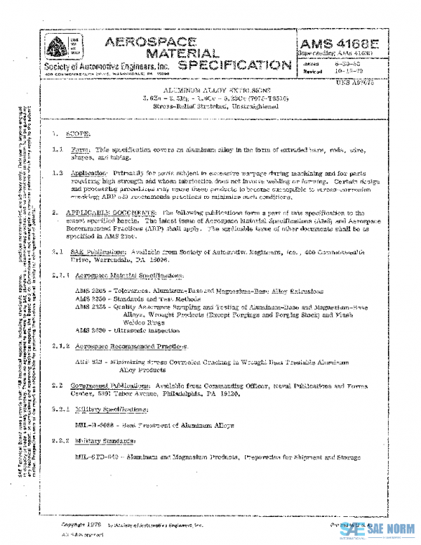 SAE AMS4168E PDF SAE AMS4168E PDF