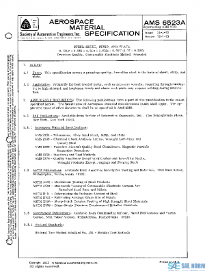 SAE AMS6523A PDF