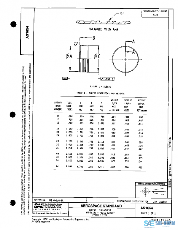 SAE AS1654 PDF