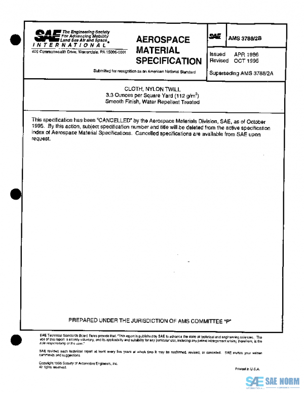 SAE AMS3788/2B PDF