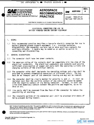 SAE ARP1892A PDF