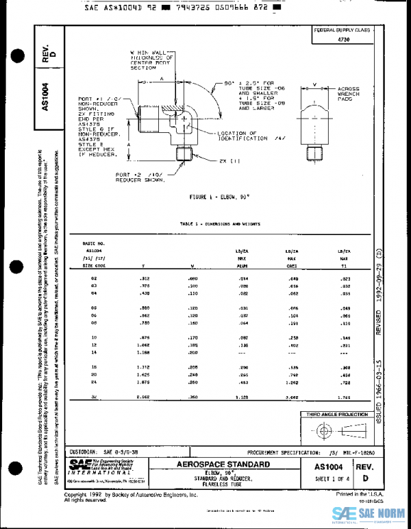 SAE AS1004D PDF