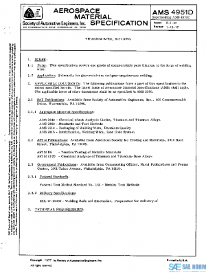 SAE AMS4951D PDF