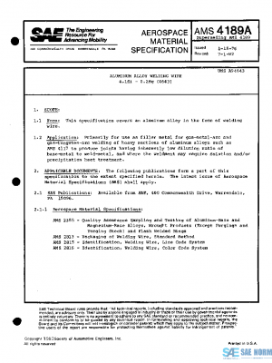 SAE AMS4189A PDF
