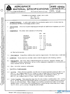 SAE AMS4916A PDF