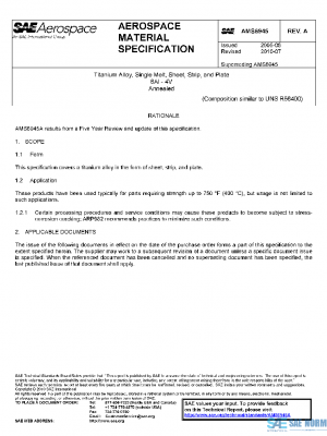 SAE AMS6945A PDF