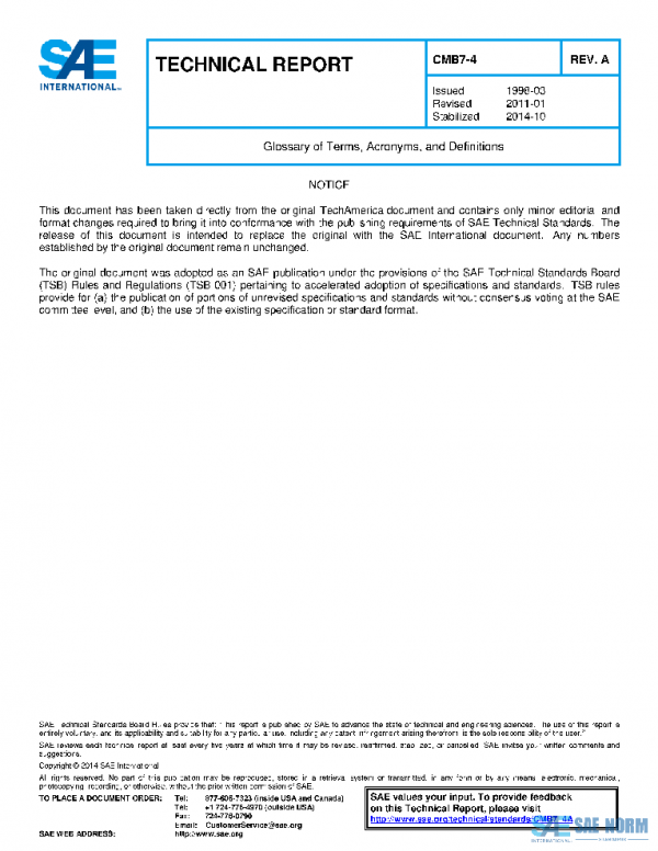 SAE CMB7_4A PDF SAE CMB7_4A PDF
