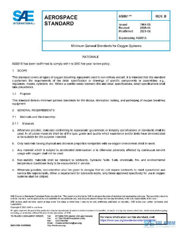 SAE AS861B PDF SAE AS861B PDF