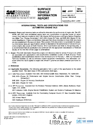 SAE J2227_199205 PDF