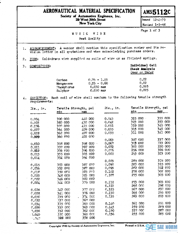SAE AMS5112C PDF