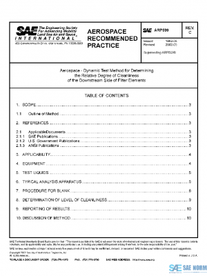 SAE ARP599C PDF