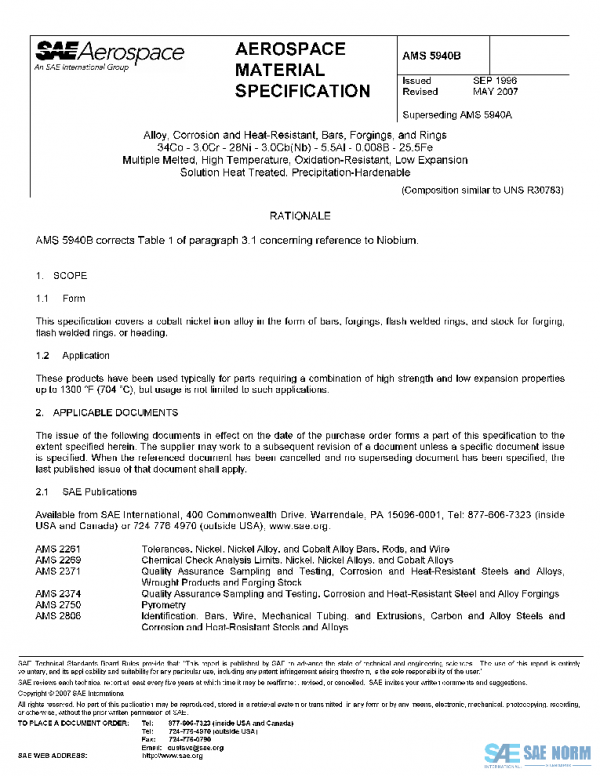SAE AMS5940B PDF