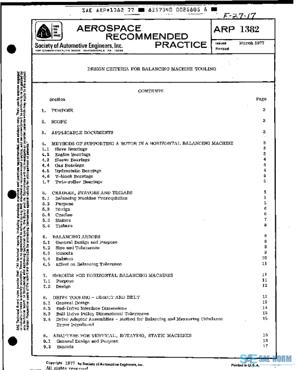 SAE ARP1382 PDF SAE ARP1382 PDF