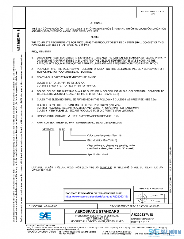 SAE AS23053/18 PDF SAE AS23053/18 PDF