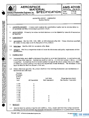 SAE AMS4013B PDF