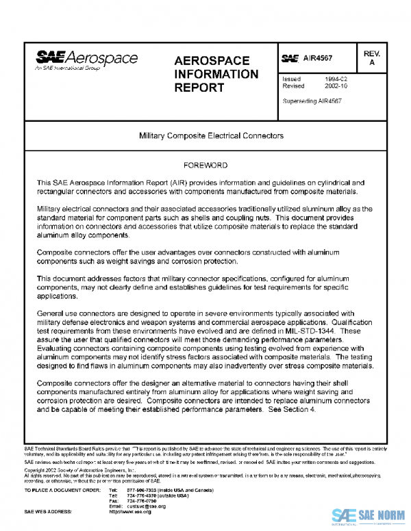 SAE AIR4567A PDF