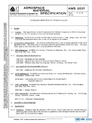 SAE AMS2631 PDF