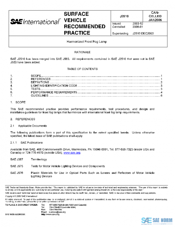 SAE J2510_200601 PDF