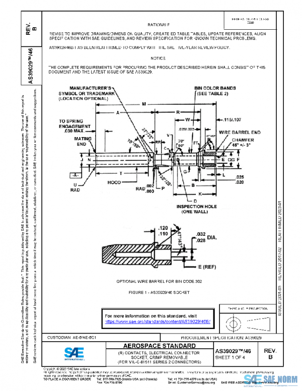 SAE AS39029/46B PDF SAE AS39029/46B PDF