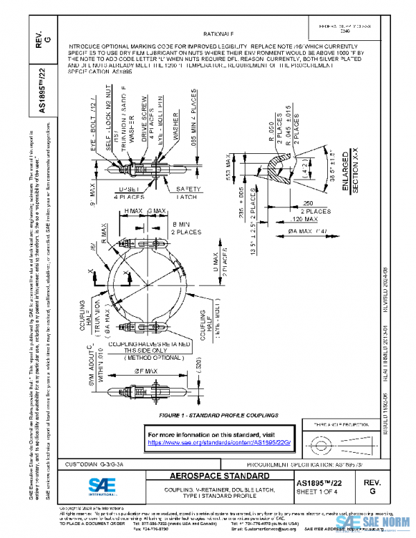 SAE AS1895/22G PDF SAE AS1895/22G PDF