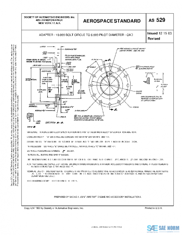 SAE AS529 PDF SAE AS529 PDF