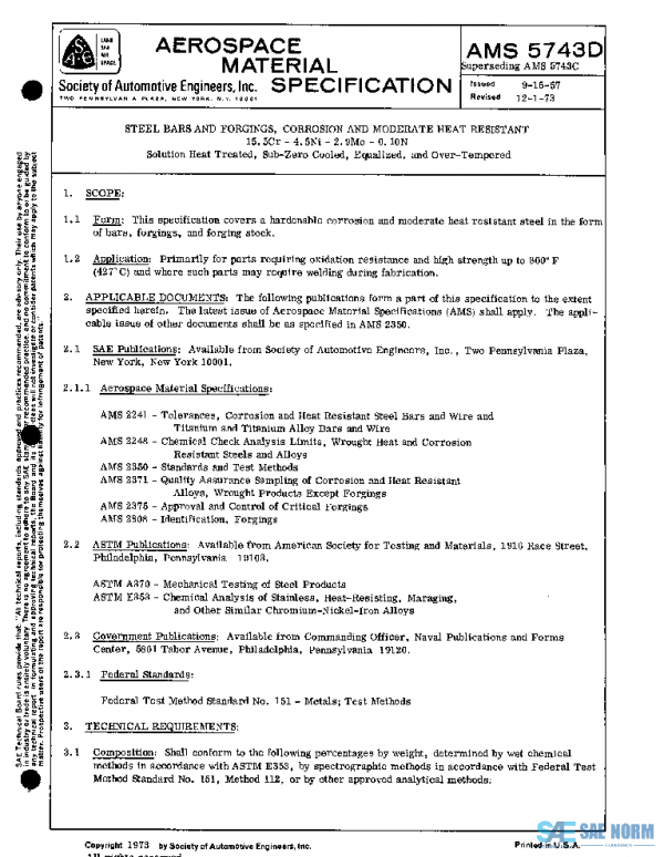 SAE AMS5743D PDF