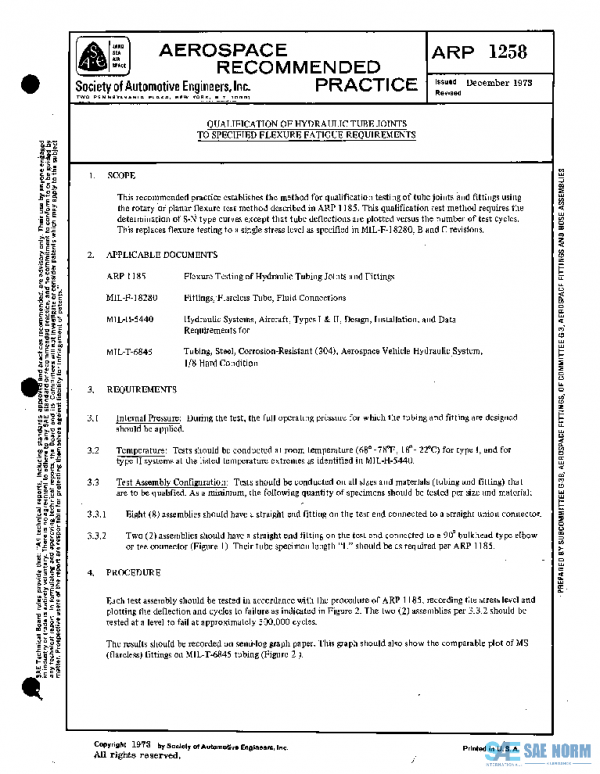 SAE ARP1258 PDF SAE ARP1258 PDF