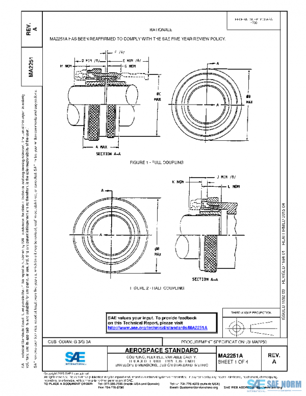 SAE MA2251A PDF