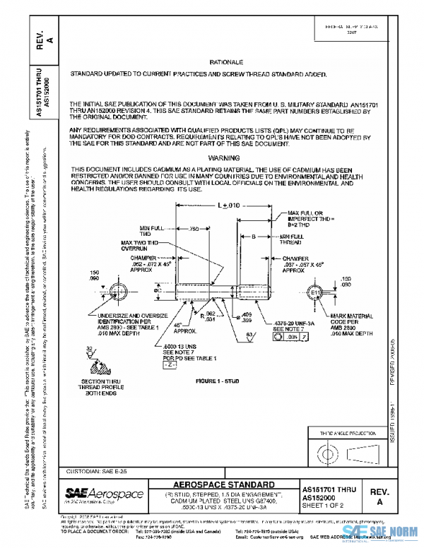 SAE AS151701A PDF