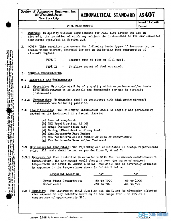 SAE AS407 PDF