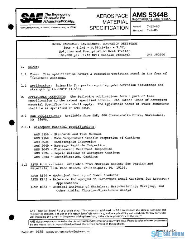 SAE AMS5344B PDF