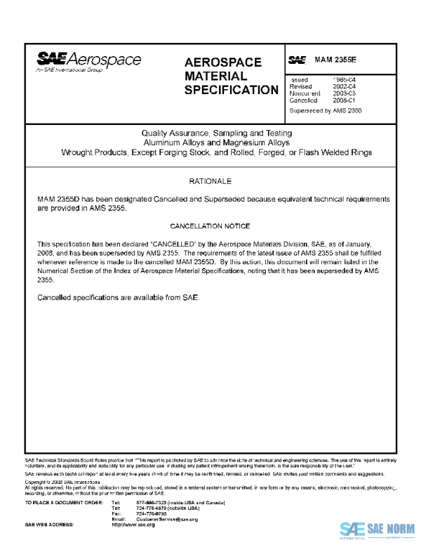 SAE MAM2355E PDF