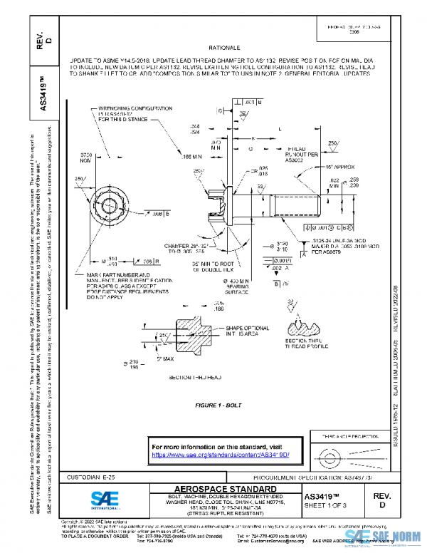 SAE AS3419D PDF