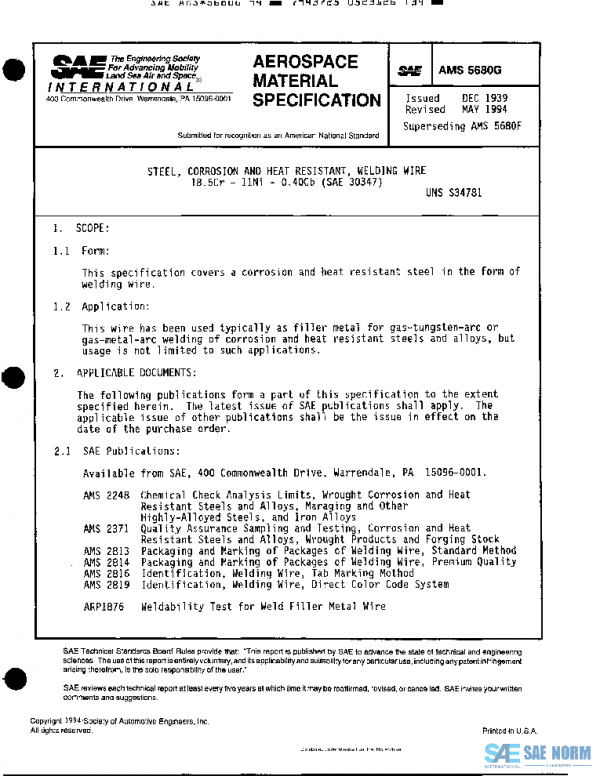 SAE AMS5680G PDF