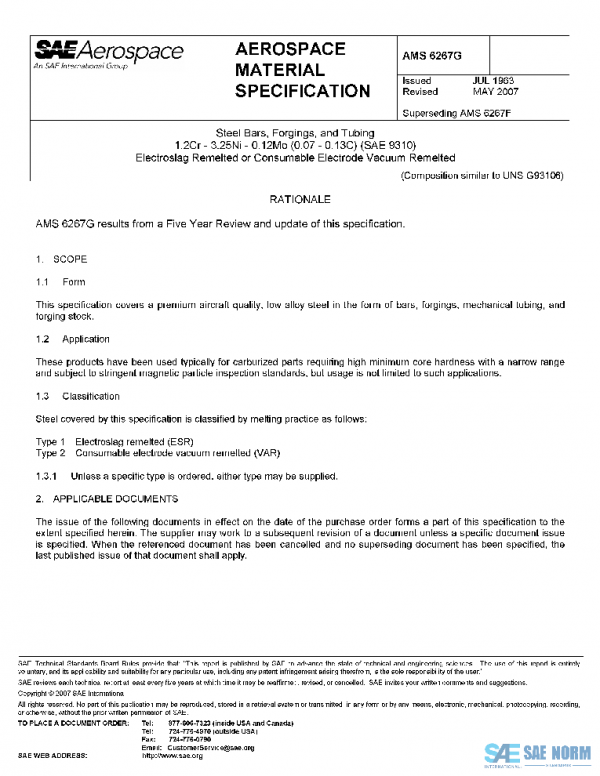 SAE AMS6267G PDF