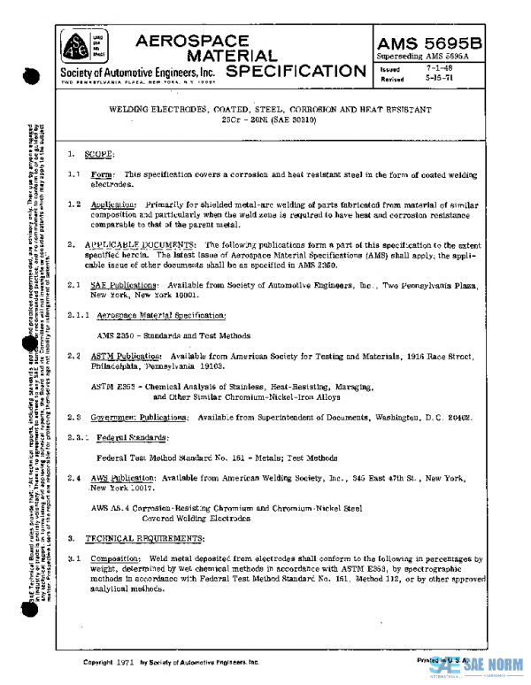 SAE AMS5695B PDF