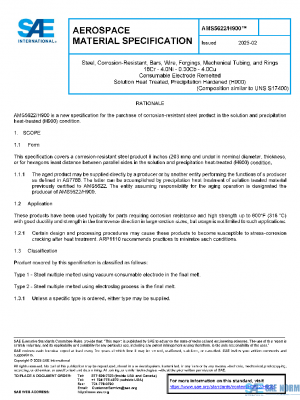 SAE AMS5622/H900 PDF