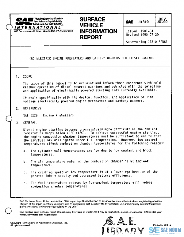SAE J1310_199007 PDF SAE J1310_199007 PDF