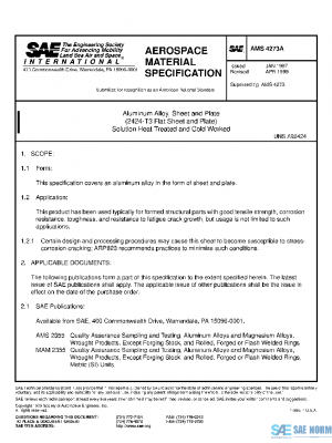 SAE AMS4273A PDF
