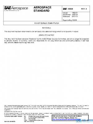 SAE AS838A PDF