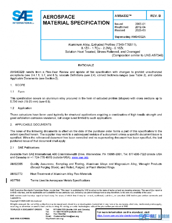 SAE AMS4332B PDF SAE AMS4332B PDF