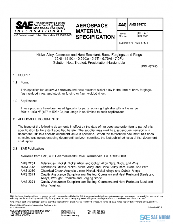 SAE AMS5747C PDF