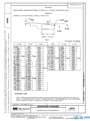 SAE AS665 PDF