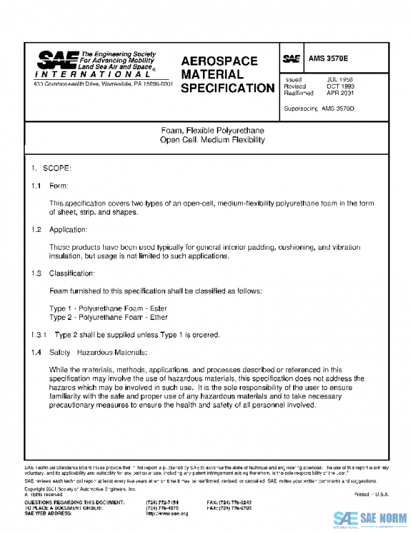SAE AMS3570E PDF