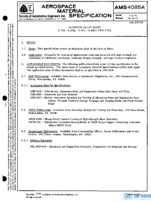 SAE AMS4085A PDF
