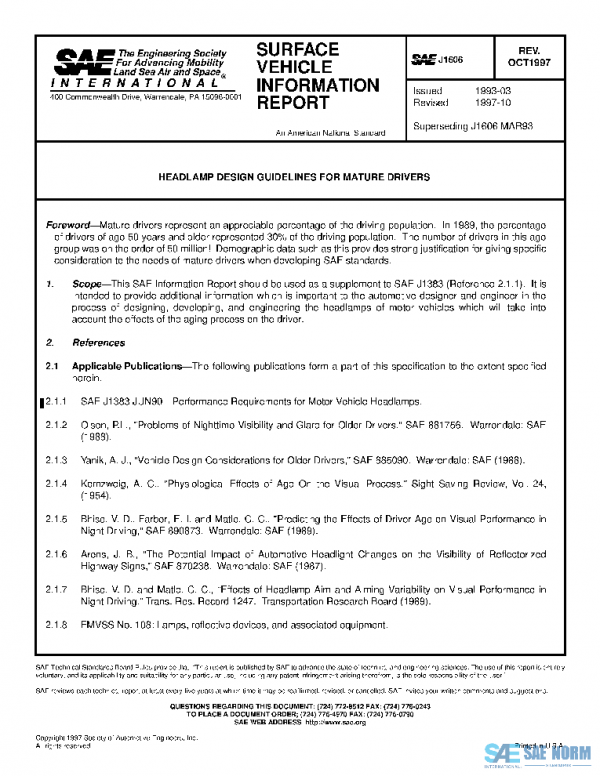 SAE J1606_199710 PDF SAE J1606_199710 PDF