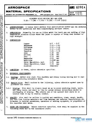 SAE AMS4191A PDF