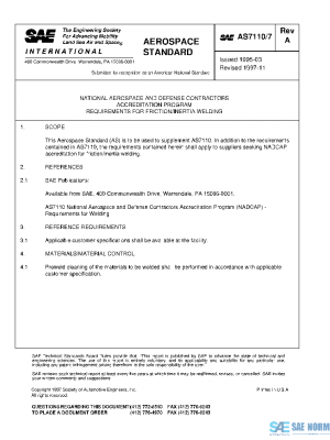 SAE AS7110/7A PDF