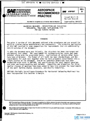 SAE ARP587B PDF